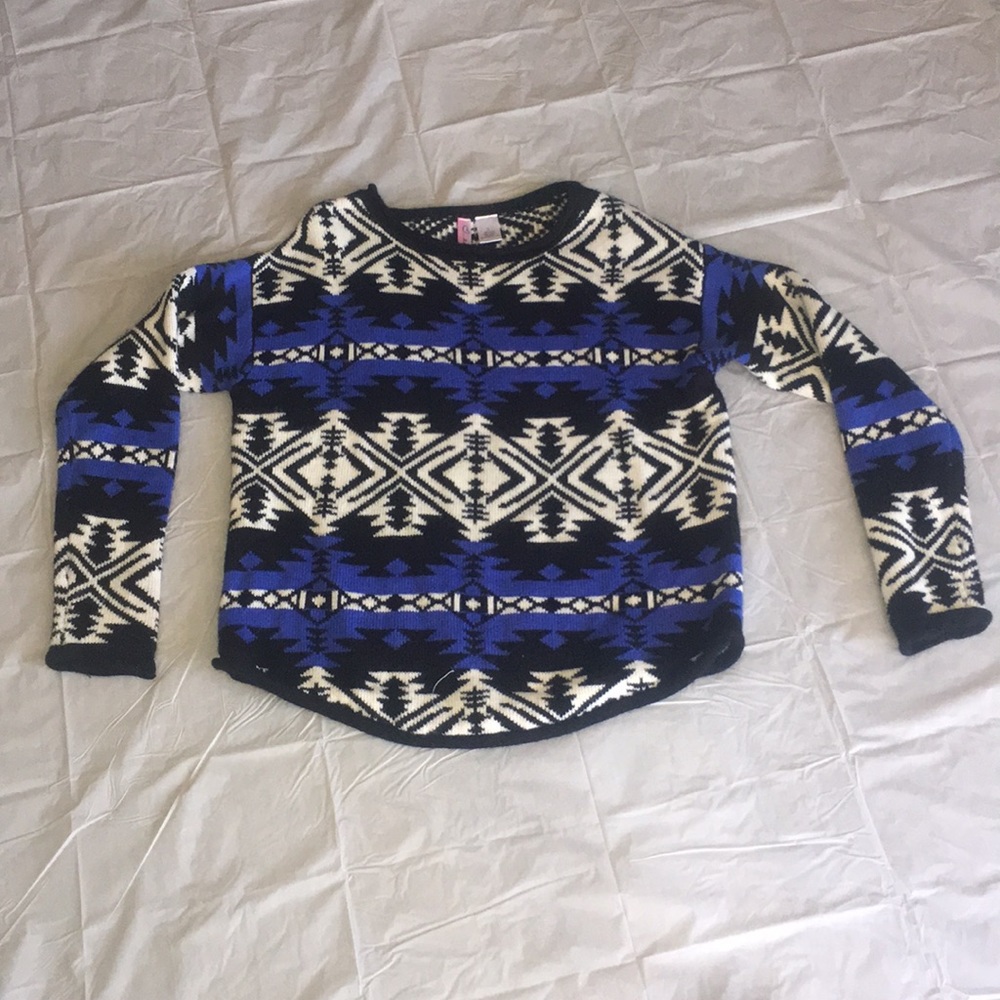 Cute print sweater